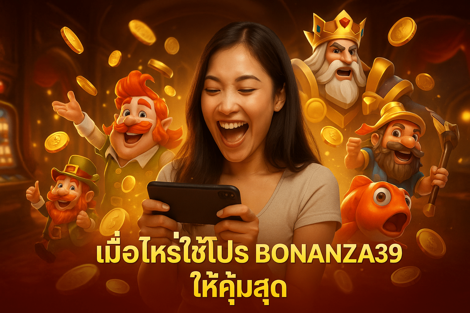 เมื่อไหร่ใช้โปร BONANZA39 ให้คุ้มสุด