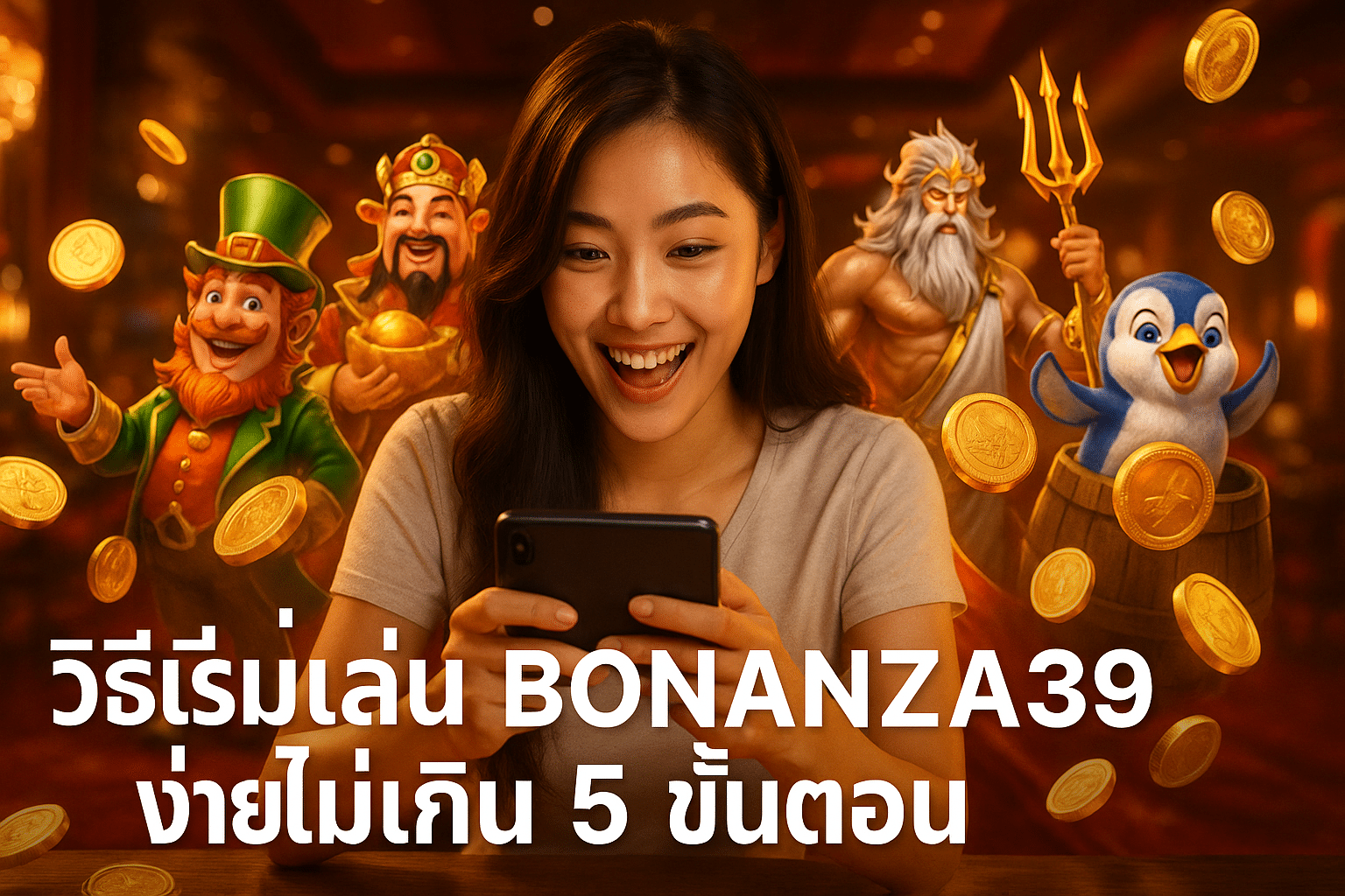 วิธีเริ่มเล่น BONANZA39 ง่ายไม่เกิน 5 ขั้นตอน