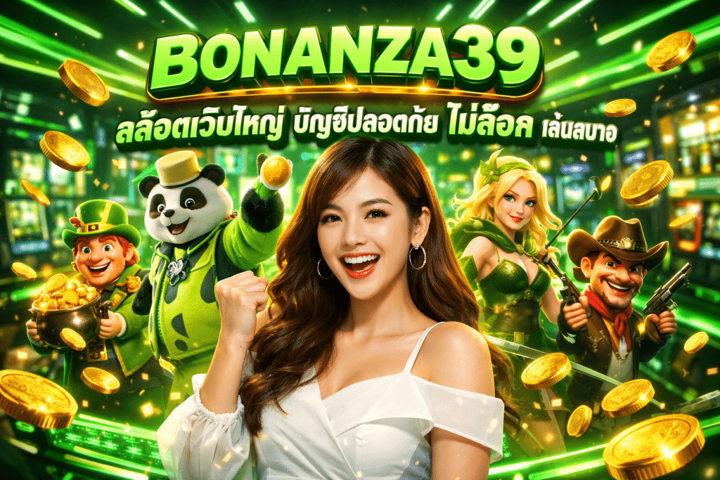 BONANZA39 สล็อตเว็บใหญ่ บัญชีปลอดภัย ไม่ล็อค เล่นสบาย